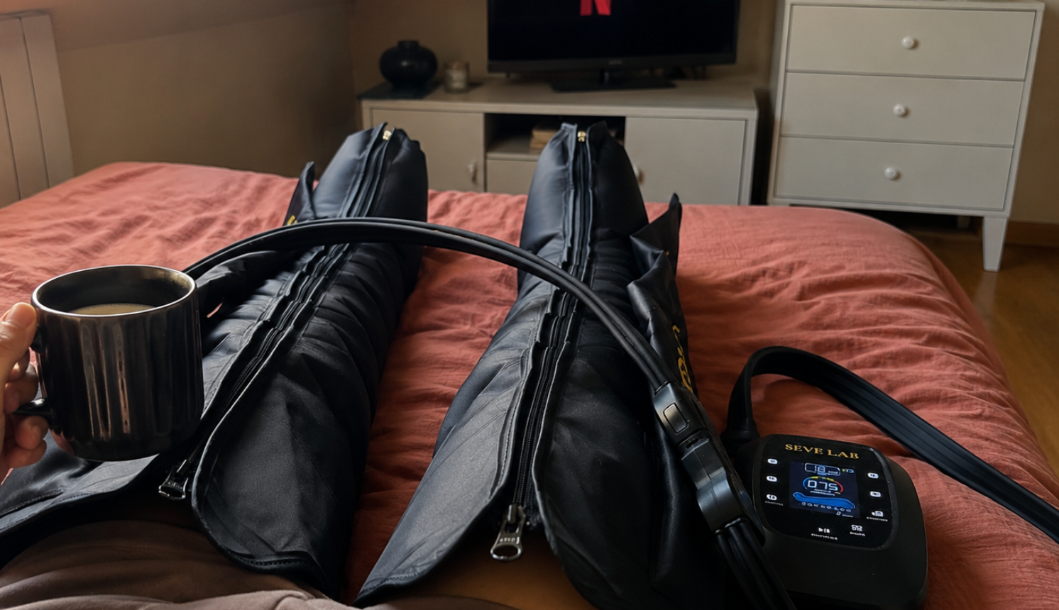 Pressotherapie bottes de compression drainage lymphatique